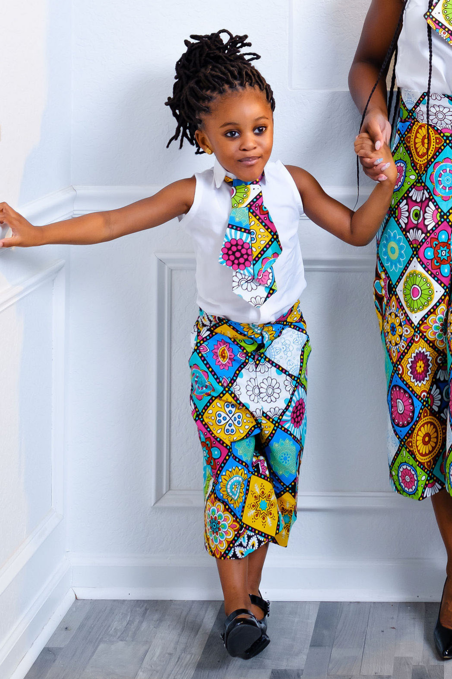 Bimbo Kid's African Print Set