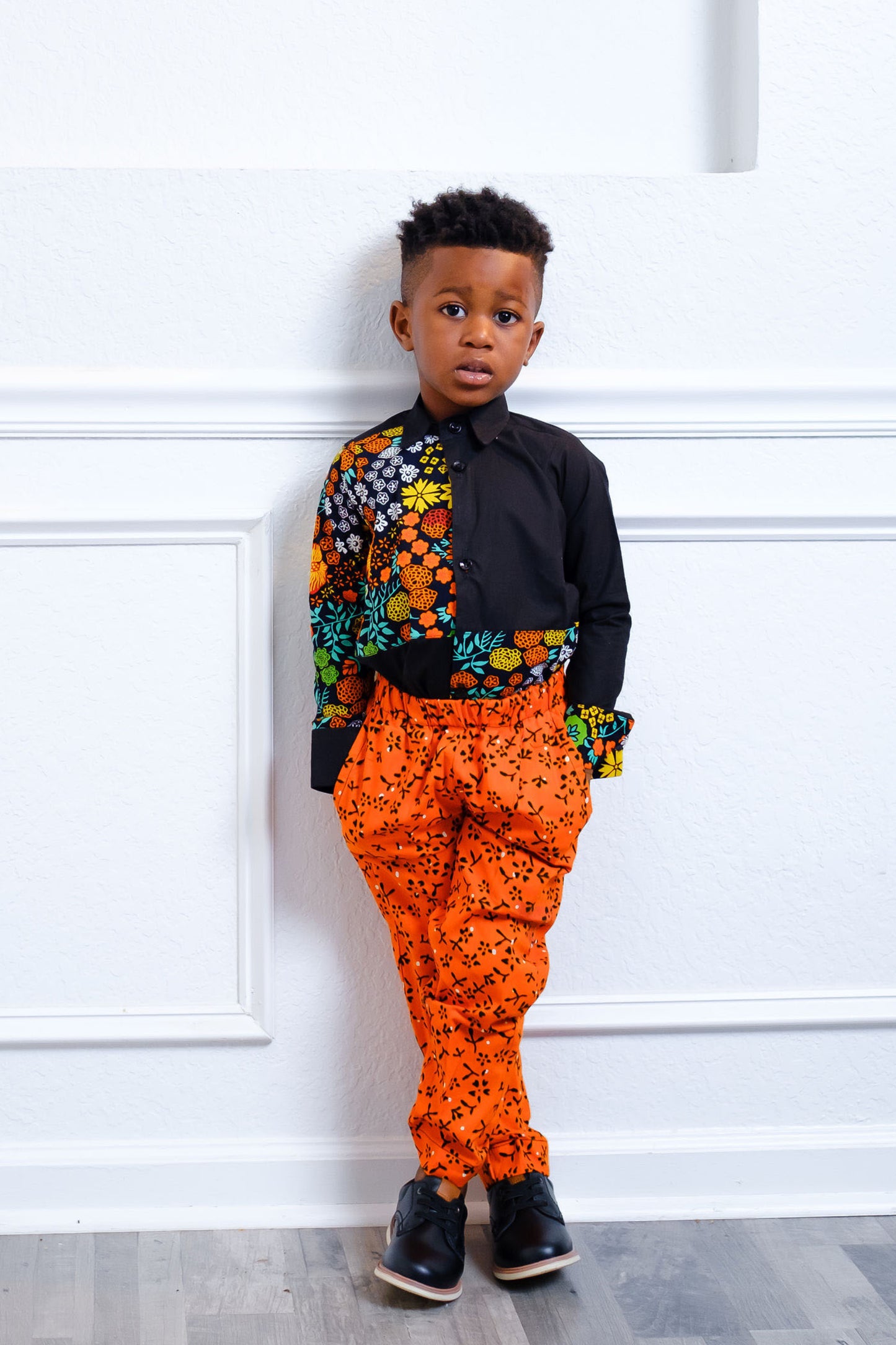 Lope Boy's African Print Pant