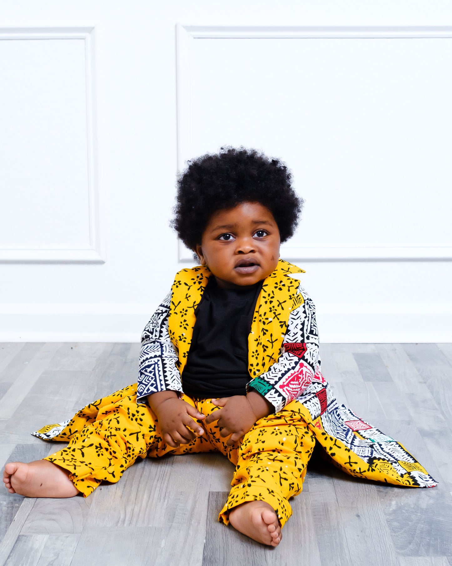 Nifemi Boy's African Print Pant