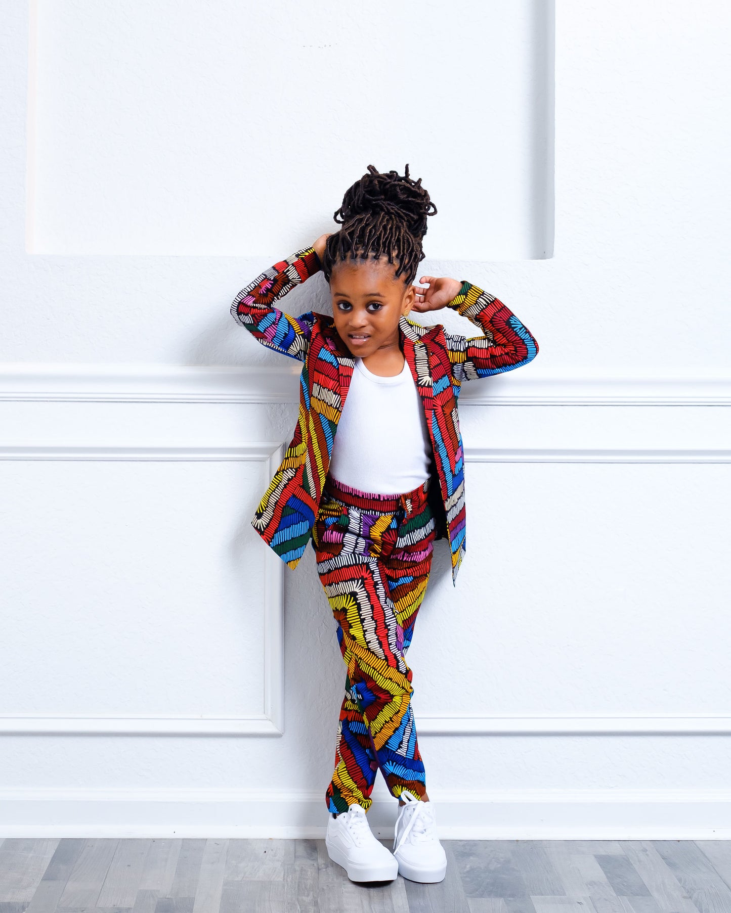 Moroti Girl's African Print Pants