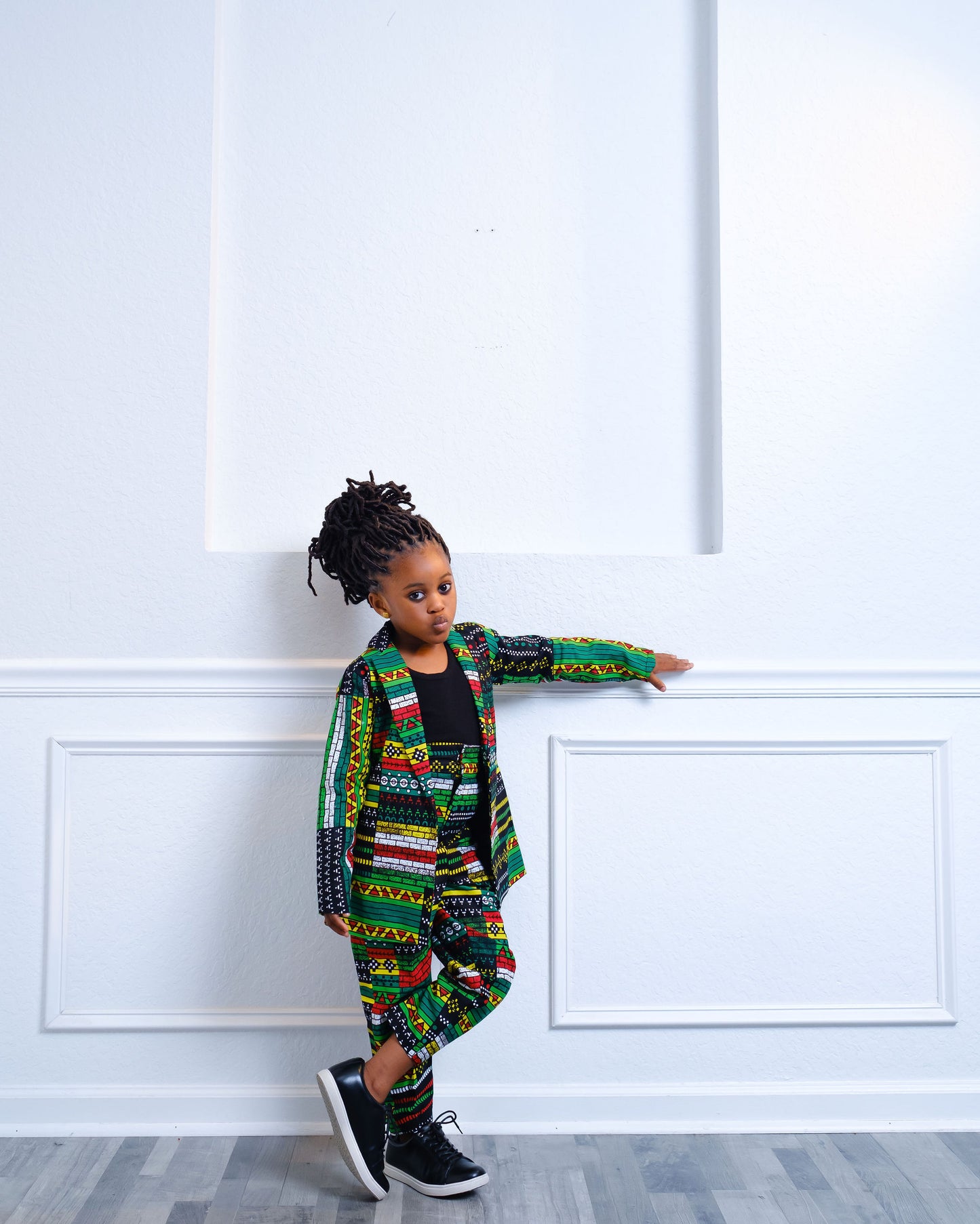 Moroti Kid's African Print Set