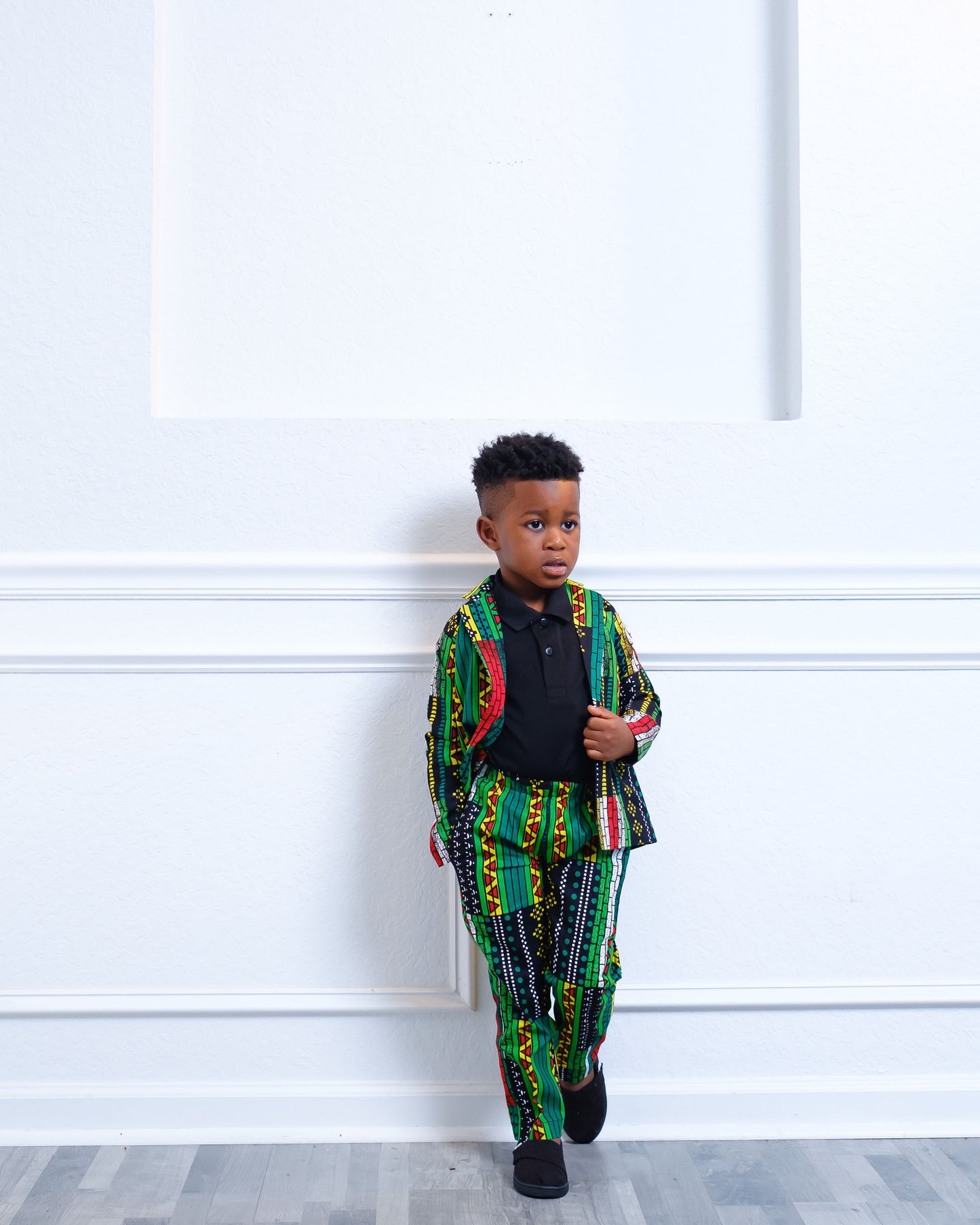 Moroti Kid's African Print Set