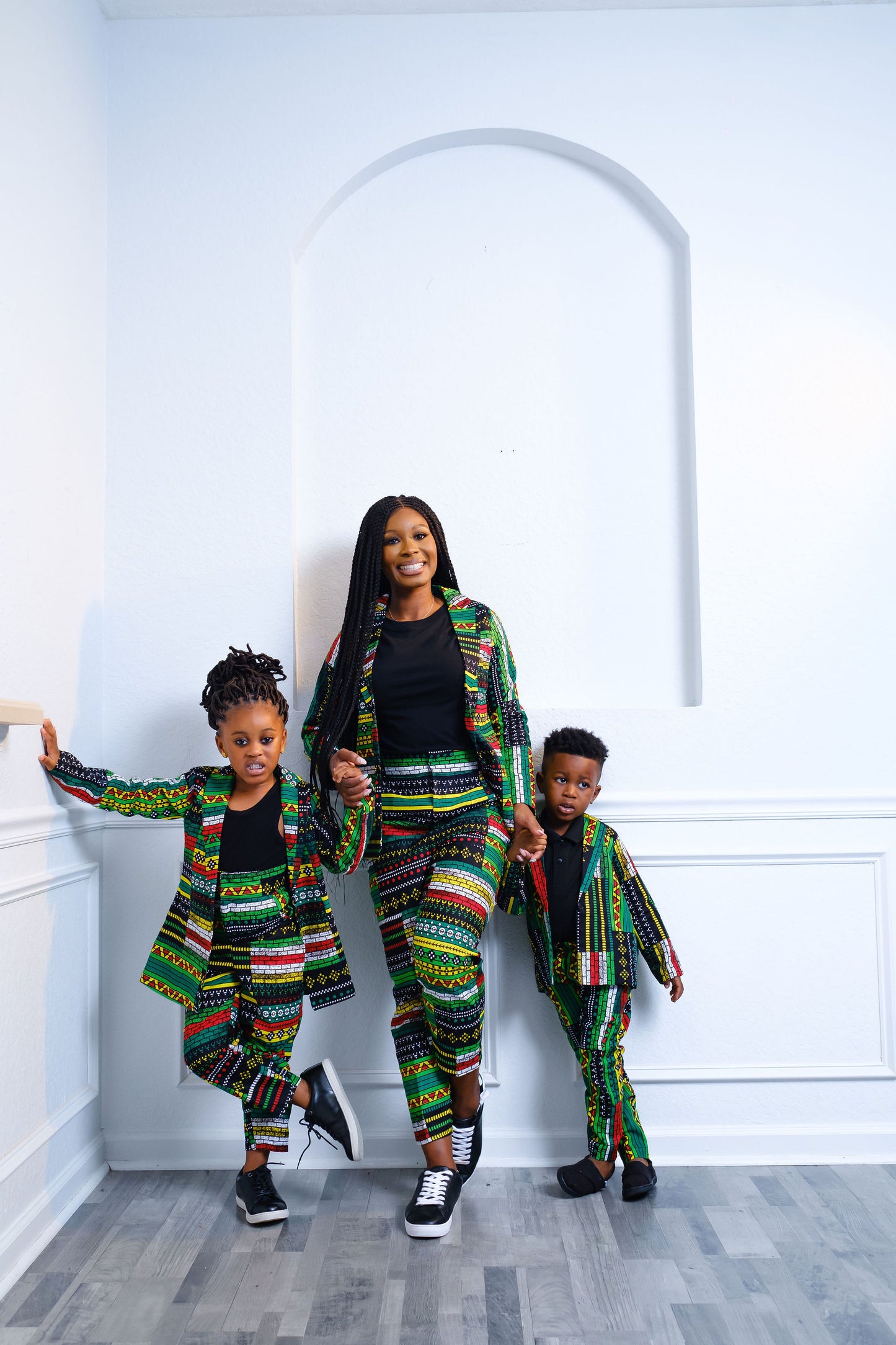 Moroti Kid's African Print Set