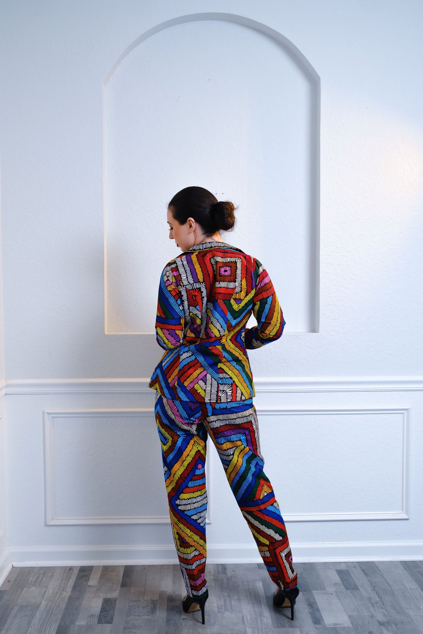 Moroti Women African Print Jacket