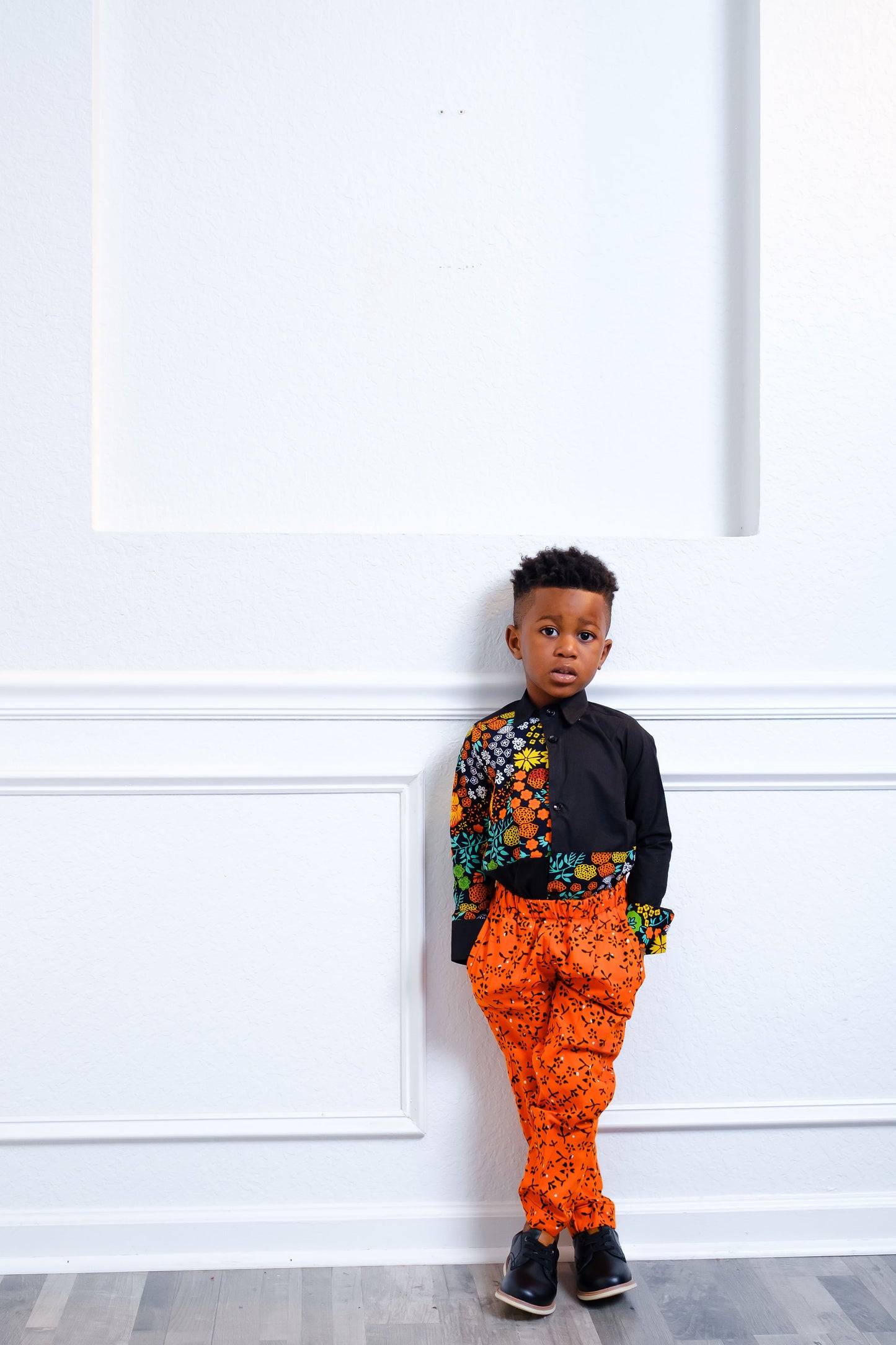 Lope Boy's African Print Shirt