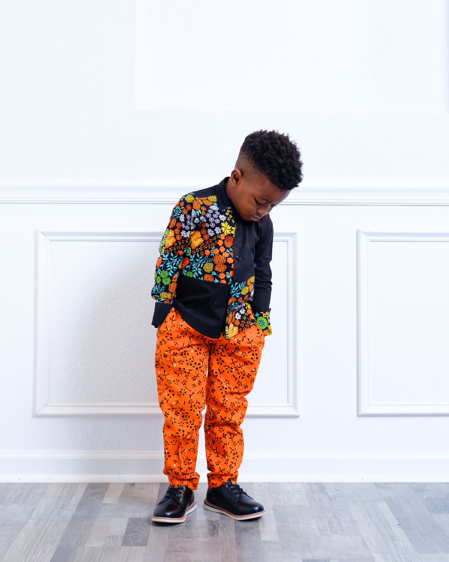 Lope Boy's African Print Shirt