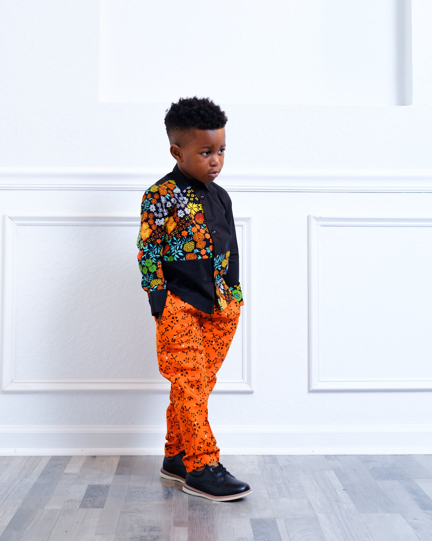 Lope Boy's African Print Set