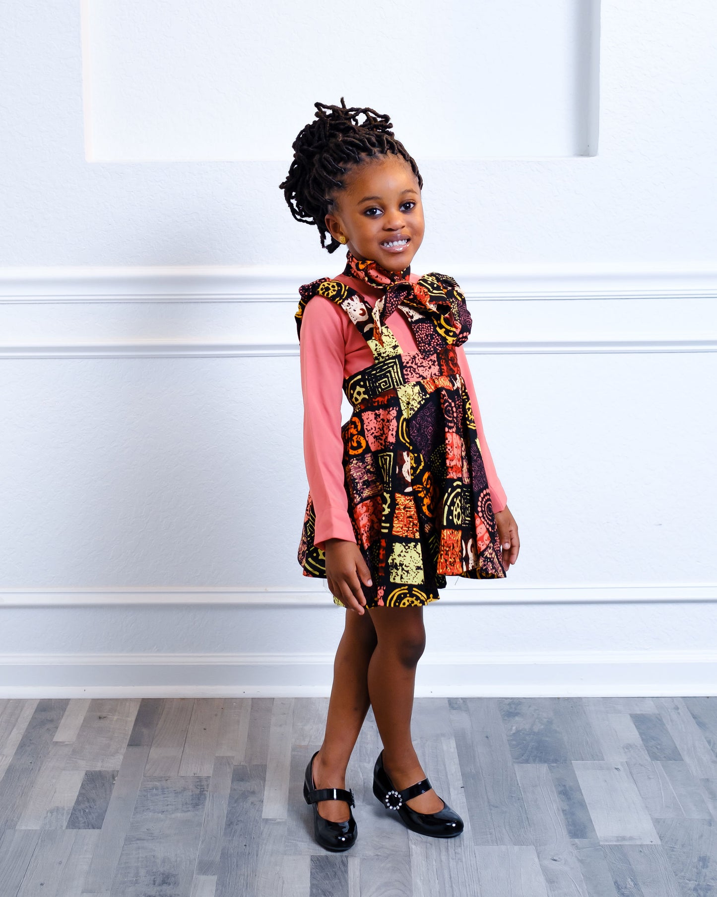 Shola Kid's African Print Set