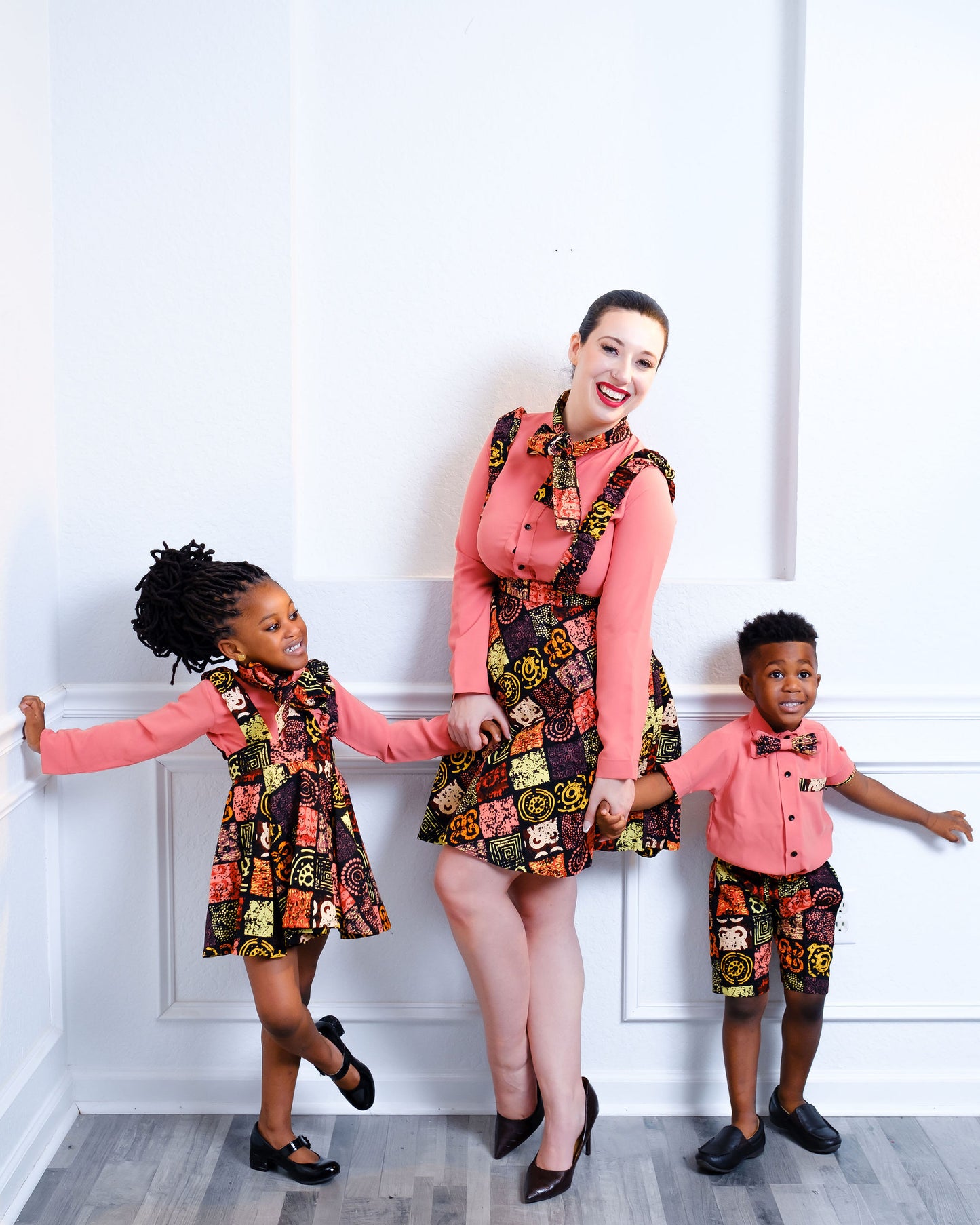 Shola Kid's African Print Set