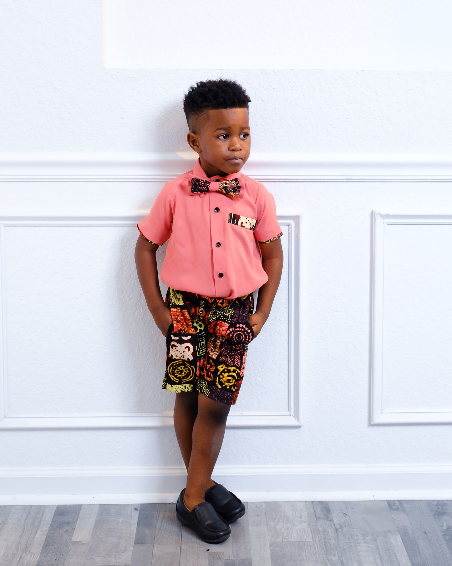 Shola Kid's African Print Set