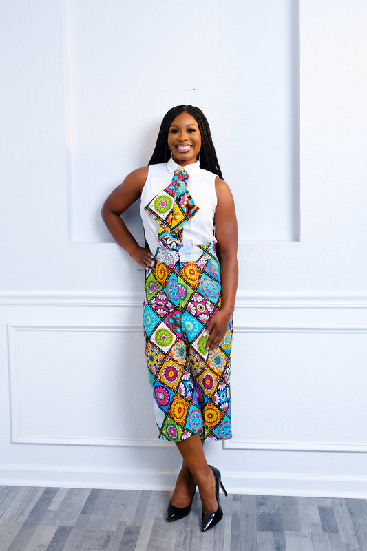 Bimbo Women's African print Set