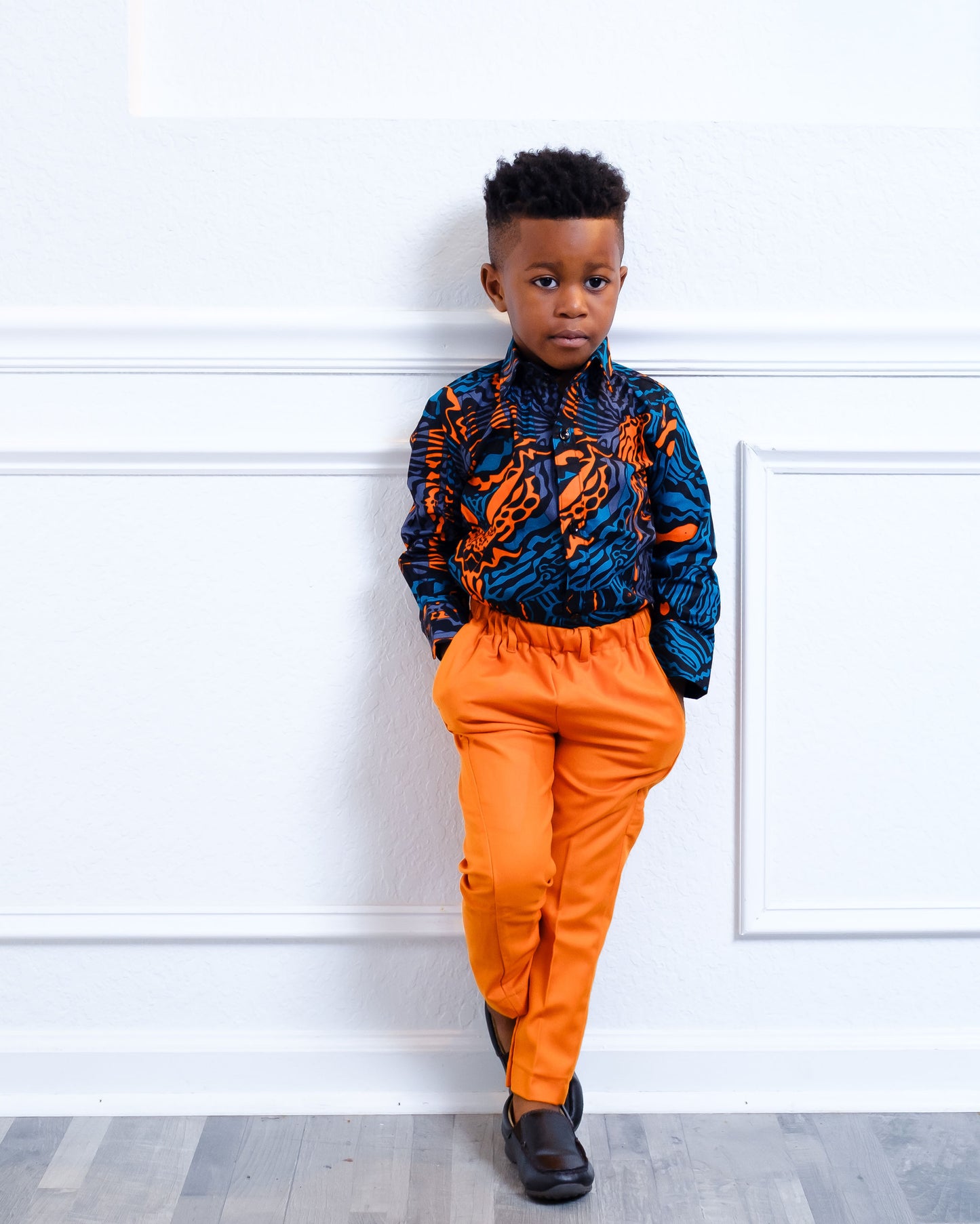 Sandy Baby Boy's African Print Pant