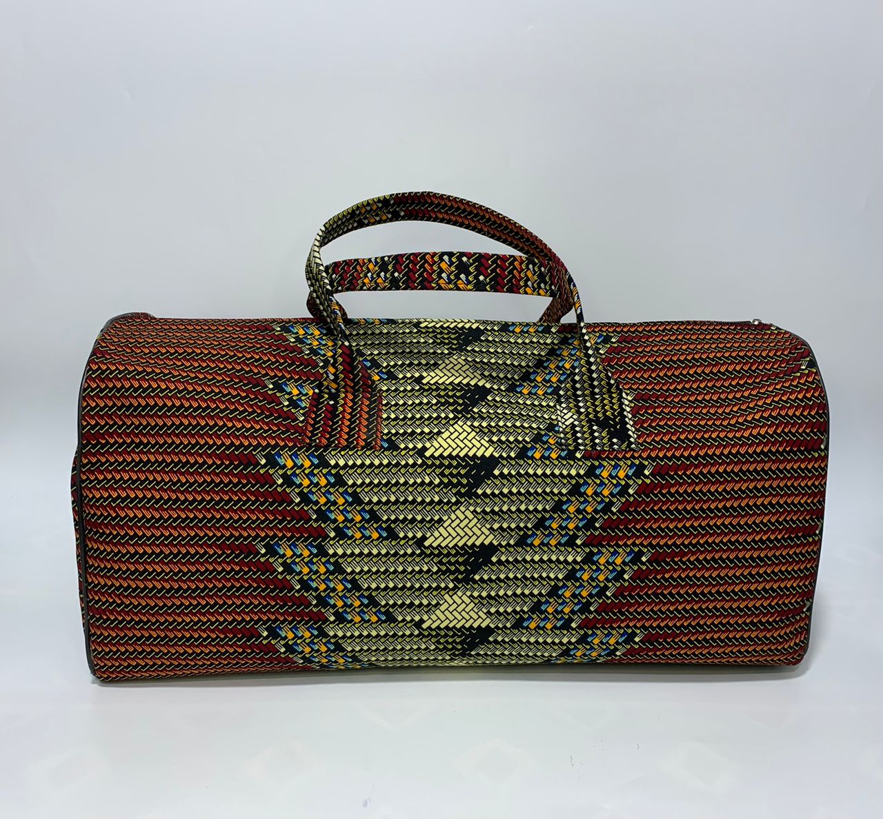 Dara African Print Duffel Bag